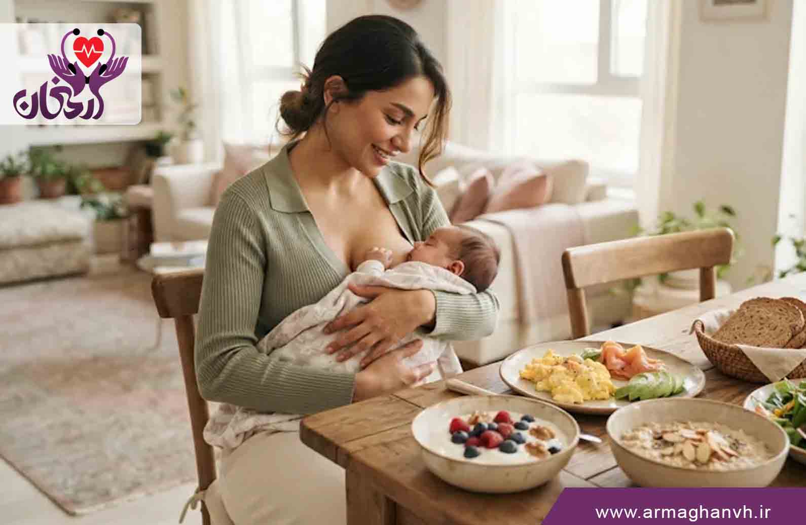مراقبت از مادر بعد از زایمان طبیعی